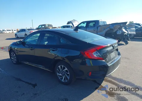 2018 Honda Civic Ex from USA, damaged, VIN 19XFC2F76JE039444